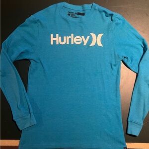 Hurley Vibrant Blue Long Sleeve Tee